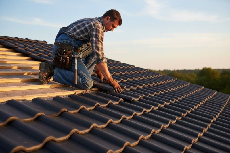 Tile Roof Repair detail